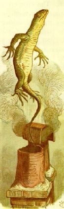 The Lizard demonstrates the Flying Sidhi